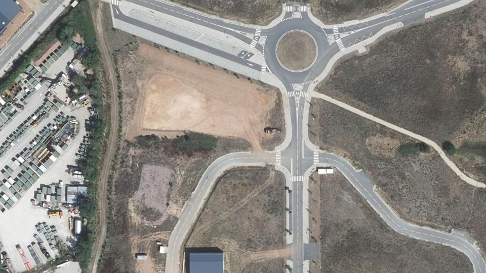 Vue aérienne du secteur de Diamante Padel Club, à Luc-la-Primaube